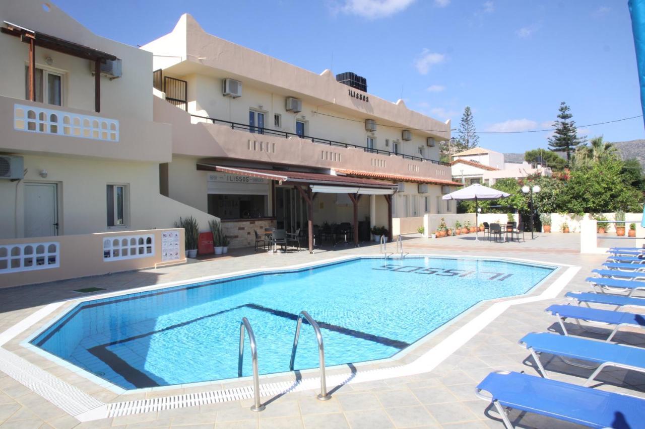 Ilissos Apartments Stalida Exterior foto